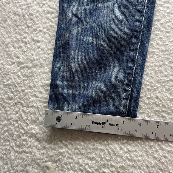 Polo Ralph Lauren Jeans Womens 29x29 Tag 25 Astor Boyfriend Slim Patch Distress - Picture 14 of 16